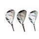 AGXGOLF MEN'S MAGNUM XS SERIES GRAPHITE HYBRID IRONS SET; #5, #7 & #9 Hybrids LEFT or RIGHT HAND